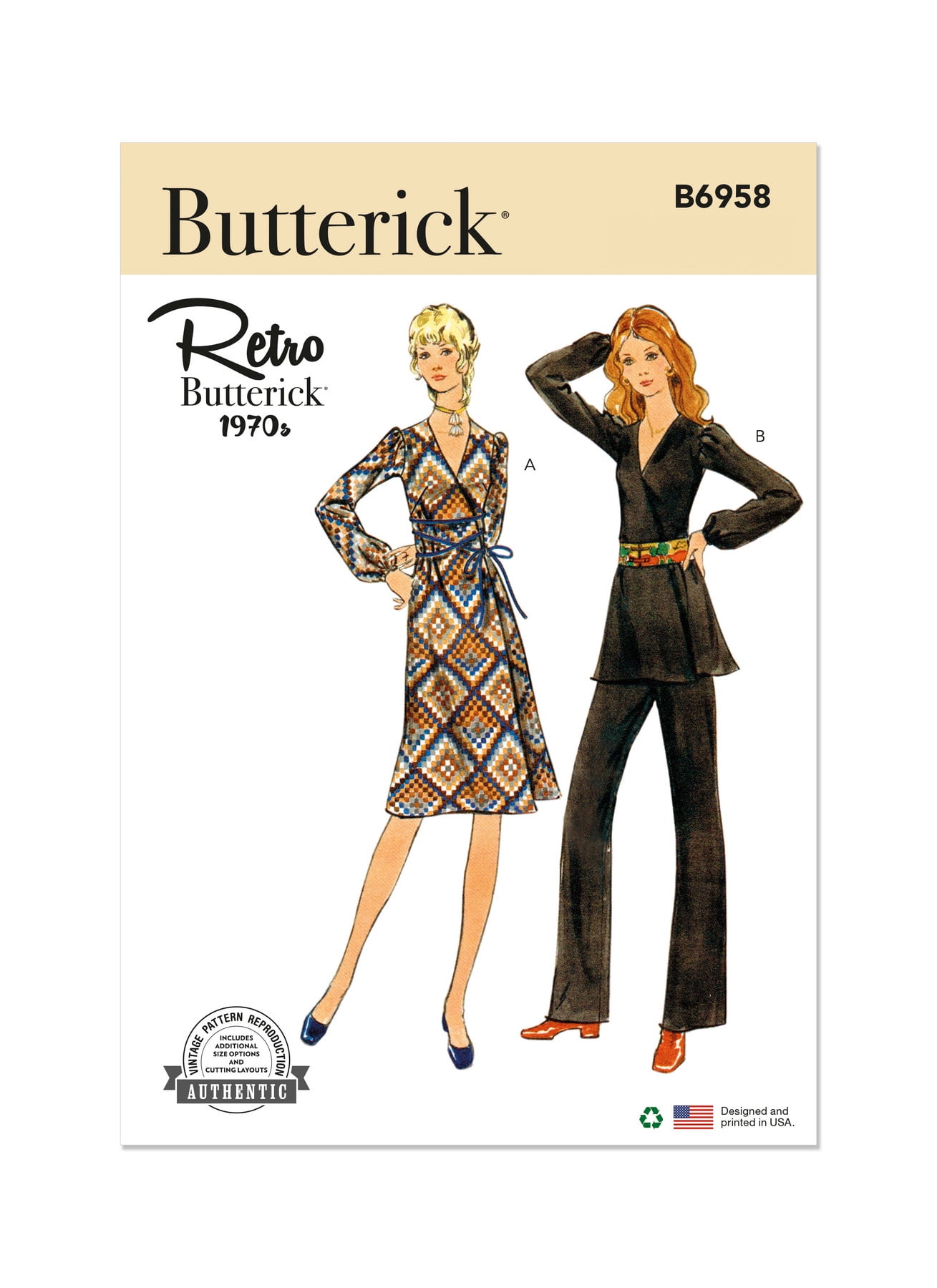 Amazon.com: BUTTERICK PATTERNS B6071 Misses'/Women's Pants Sewing Template,  Size MIS (XSM-SML-MED-LRG-XLG) : Arts, Crafts & Sewing